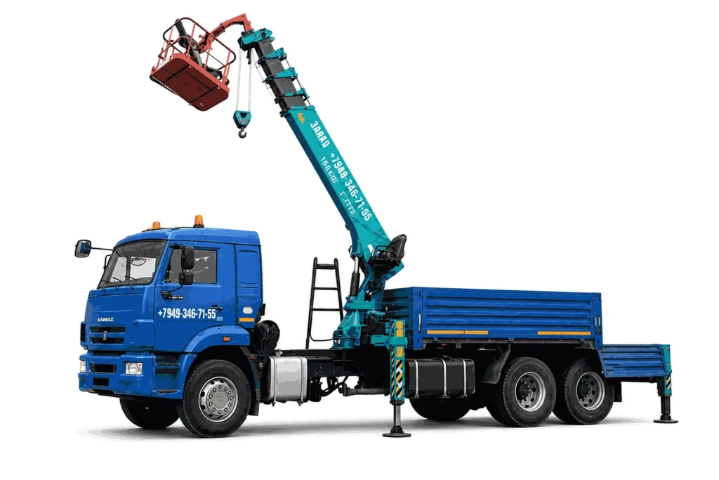 Автовышка АГП на базе КАМАЗ 65115